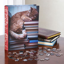 Alternate Image 1 for Book Box Puzzles - Cat Nap