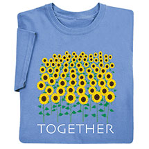 Alternate image for Together Sunflower T-Shirt or Sweatshirt
