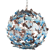 Alternate Image 1 for Hanging Butterflies Sphere 