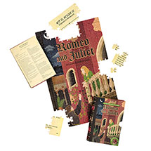 Alternate Image 1 for Literary Double-Sided Puzzles - Romeo and Juliet