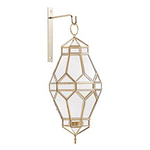 Alternate Image 1 for Moroccan Hanging Lantern Sconce