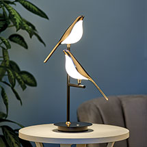 Alternate image for Double Bird Table Lamp