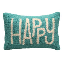 Alternate image Just One Word Needlepoint Pillow