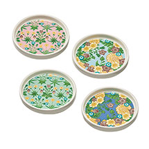 Alternate image for Floral Coasters - Set of four