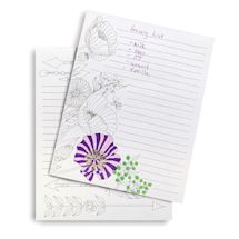 Alternate image Flora and Fauna Coloring Pads - Set of two