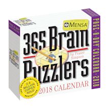 Alternate image 2018 365 Brain Puzzlers Page-a-Day Calendar