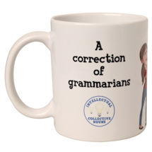 Alternate image Intellectual Collective Noun Mugs: A Correction of Grammarians