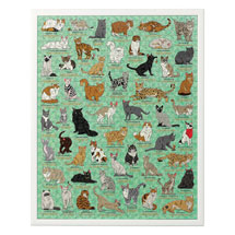 Alternate image Cat Lovers Jigsaw Puzzle