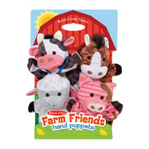 Alternate image Farm Friends Hand Puppet Set