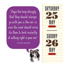 Alternate image 2019 Dog Trivia Page-a-Day Calendar