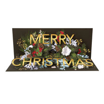 Comfort & Joy Pop-Up Christmas Greeting Card