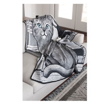 Alternate image Library Cat Blanket