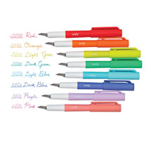 Alternate Image 3 for Color Write Fountain Pens with Refills - Set of 8