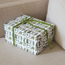 Alternate image Natural History Gift Wrap: Conifers