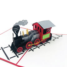 Product Image for Train Pop-Up Card