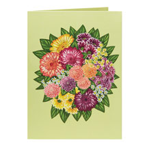 Alternate Image 1 for Floral Bouquet Pop-Up Cards