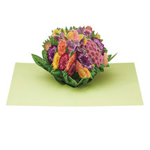 Floral Bouquet Pop-Up Cards
