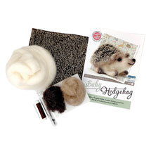 Alternate Image 1 for Baby Hedgehog Needle Felting Kit
