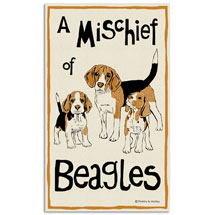 Alternate image for Dog Breed Tea Towels