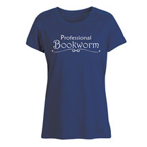 Alternate Image 1 for Professional Bookworm T-shirt