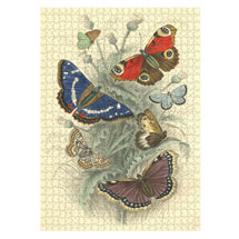 Alternate Image 1 for John Derian Butterfly Puzzle