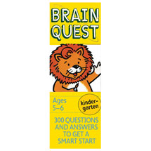 Brain Quest Decks - Kindergarten