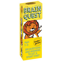 Alternate Image 2 for Brain Quest Decks - Kindergarten