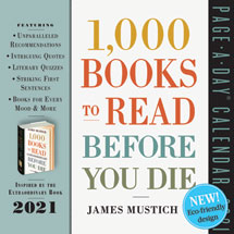 Alternate image 1,000 Books to Read Before You Die 2021 Page-A-Day Calendar