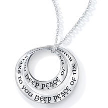 Product Image for Deep Peace Double Mobius Necklace