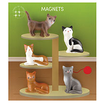Alternate image Clowder of Cats Magnets
