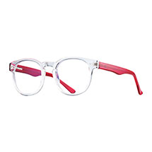 Crystal Clear Blue-Blocking Readers - Hot Pink