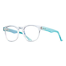 Crystal Clear Blue-Blocking Readers - Turquoise