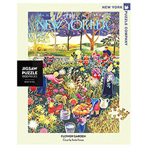 Product Image for The New Yorker Flower Garden Puzzle