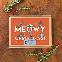 Alternate image Meowy Christmas Cards