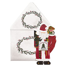 Special Delivery Cards - Santa Christmas Tree Seed