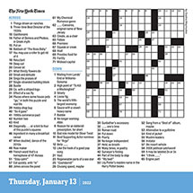 Alternate Image 4 for 2022 NYT Crossword Page-a-Day Calendar