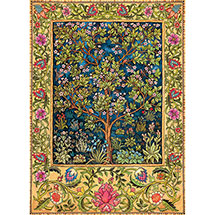 Alternate Image 1 for William Morris Tree of Life Tapestry Puzzle