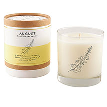 Alternate Image 1 for Birth Flower Candles
