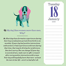 Alternate Image 2 for Dog Trivia Page-A-Day 2022 Calendar