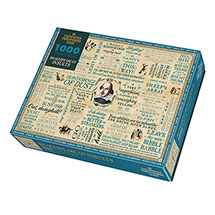 Product Image for Shakespearean Insults 1,000 Piece Puzzle