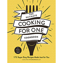 Alternate image for The Ultimate Cooking for One Cookbook