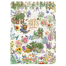 Alternate image for 'Save the Bees, Plant These' Puzzle