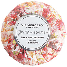 Alternate Image 1 for Primavera Soap & Dish Sets: Red Currant