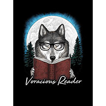 Alternate image for Voracious Reader T-Shirt