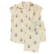 Product Image for Queen Bee Capri Pajama Set: Yellow 