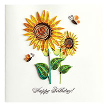 Summer Quilling Cards: Sunflower 