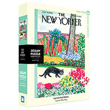 Alternate Image 1 for The New Yorker Cat on the Prowl Puzzle 