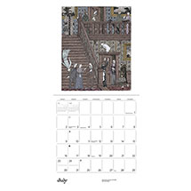 Alternate Image 1 for 2023 Edward Gorey Wall Calendar