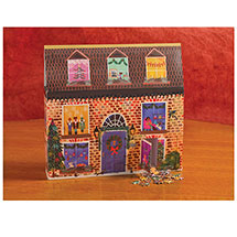 Alternate Image 1 for Christmas House of Jigsaws