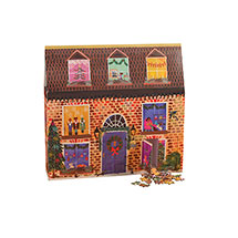 Alternate Image 2 for Christmas House of Jigsaws